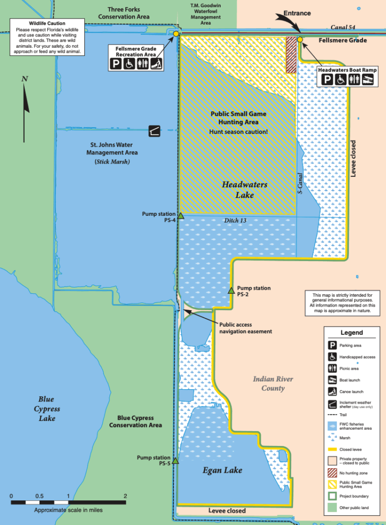 Fellsmere Reservoi General Map