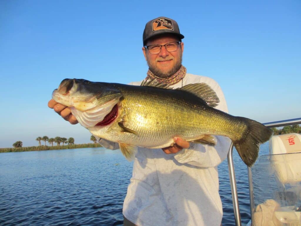 Largemouth Bass from Headwaters Lake Florida