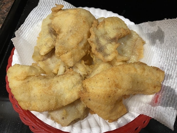 Fried Exotic Panfish