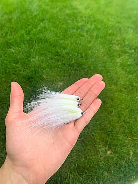 Craft Fur Baitfish Fly For Crappie