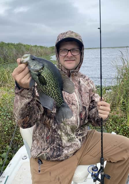 Big Florida Speck caught on a cloudy day